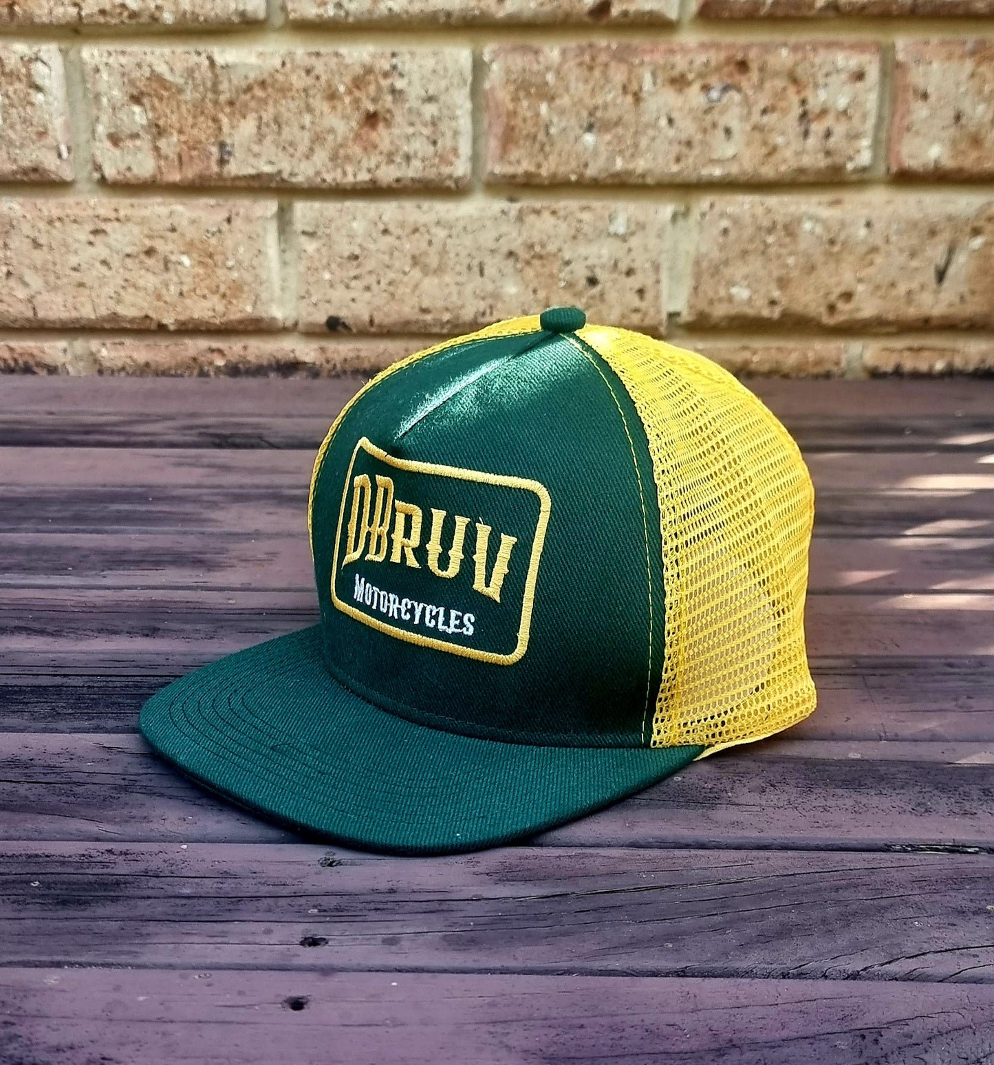 Trucker Green-Yellow